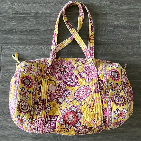Vera Bradley | Bags | Vera Bradley Small Duffle Bag Yellow  display picture 3